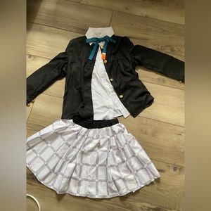 Anime cosplay Nijigasaki Love Live school uniform
